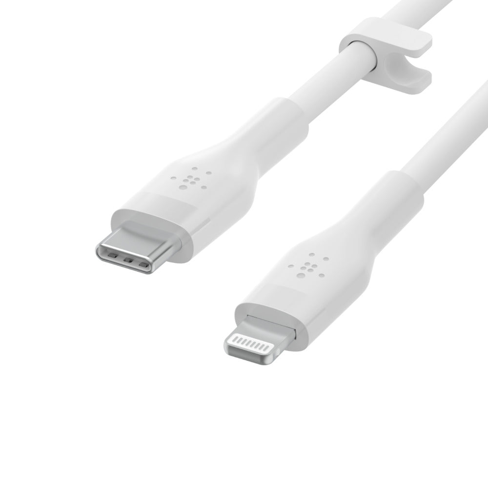 BOOST↑CHARGE™ Flex USB-C Cable with Lightning Connector (1m)
