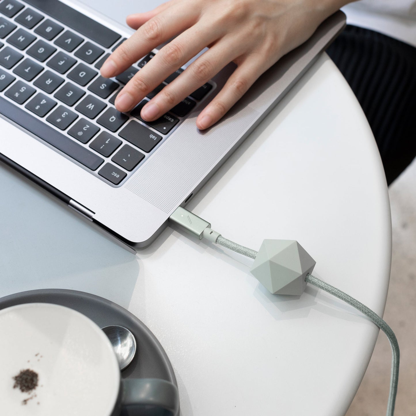 Native Union Desk Cable (USB-C to USB-C) (2.4m) - Sage