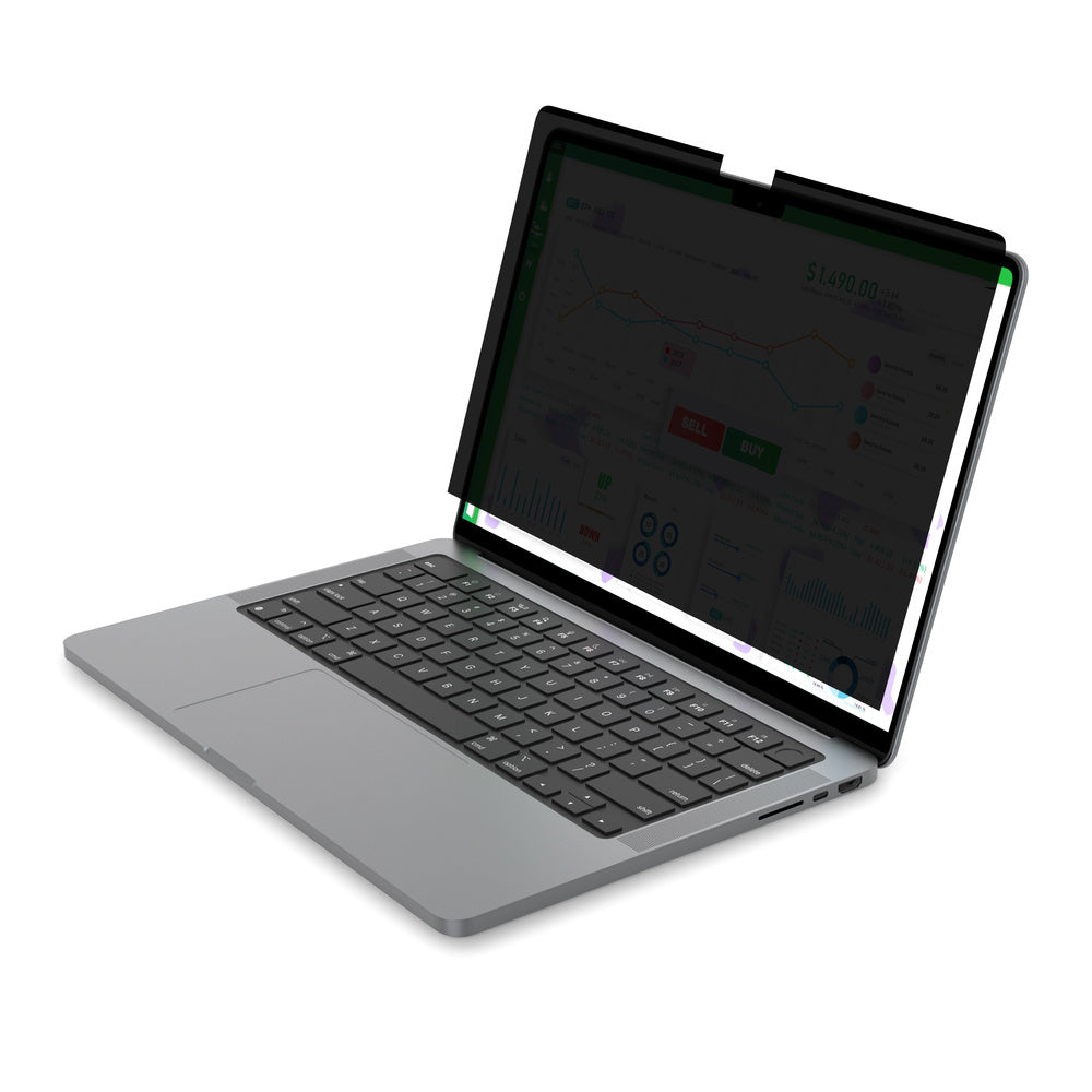 JCPal EasyOn Privacy Protector (with magnetic snap-on design), for MacBook Air 15" (M2/M3/M4)