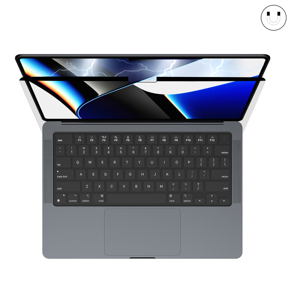 JCPal EasyOn Privacy Protector (with magnetic snap-on design), for MacBook Air 15" (M2/M3/M4)