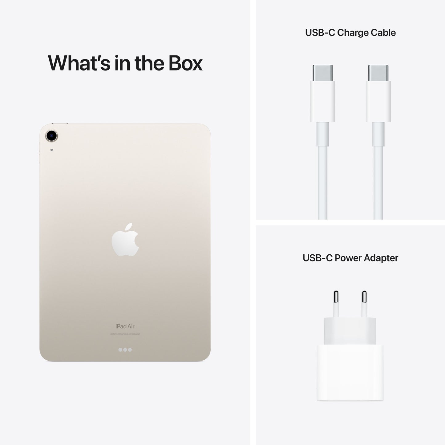 iPad Air 10.9-inch Wi-Fi + Cellular 64GB (2022) - Starlight