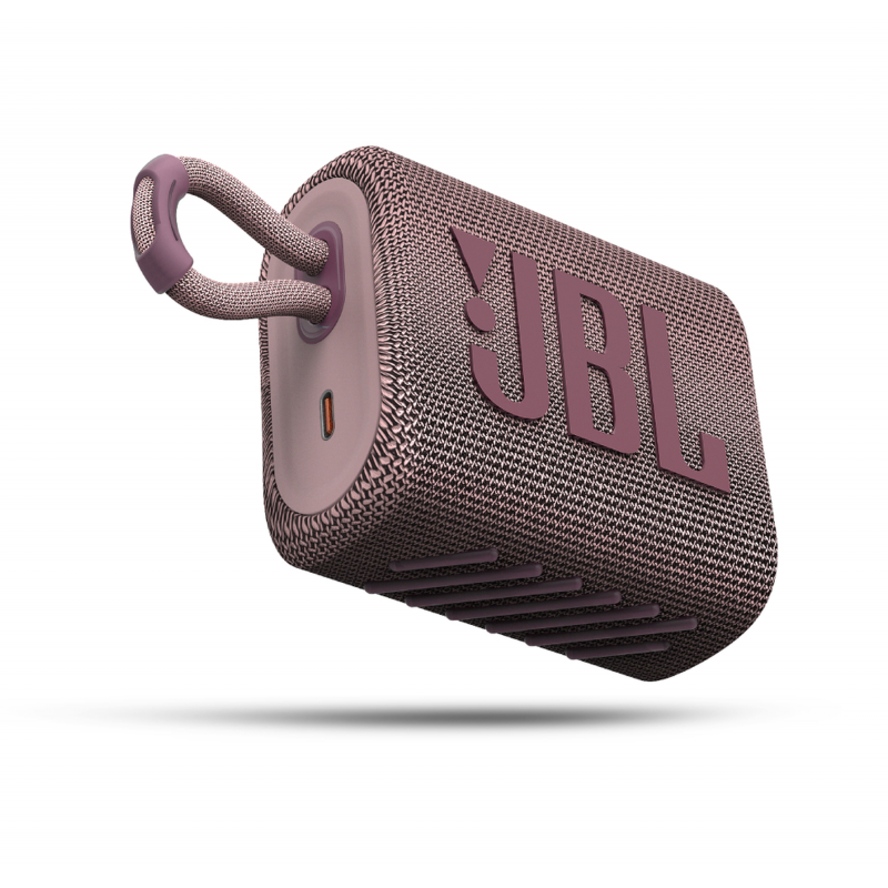 JBL GO 3 Portable Bluetooth Speaker – Pink
