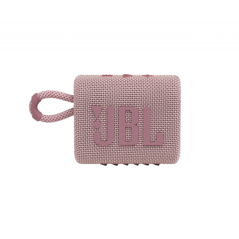 JBL GO 3 Portable Bluetooth Speaker – Pink