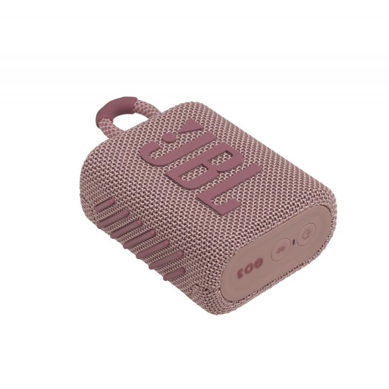 JBL GO 3 Portable Bluetooth Speaker – Pink