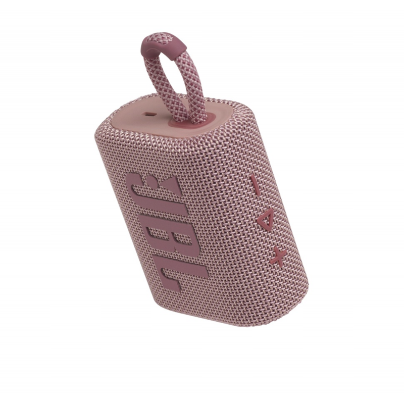 JBL GO 3 Portable Bluetooth Speaker – Pink