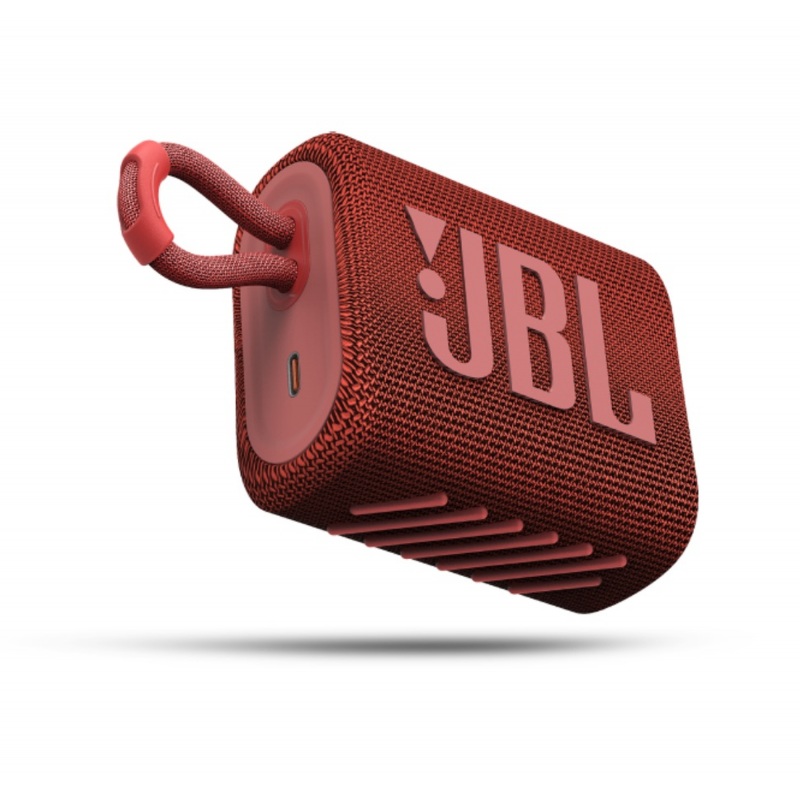 JBL GO 3 Portable Bluetooth Speaker – Red