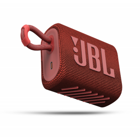 JBL GO 3 Portable Bluetooth Speaker – Red