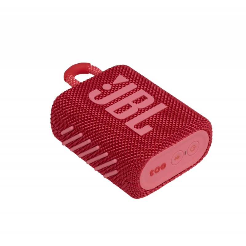 JBL GO 3 Portable Bluetooth Speaker – Red