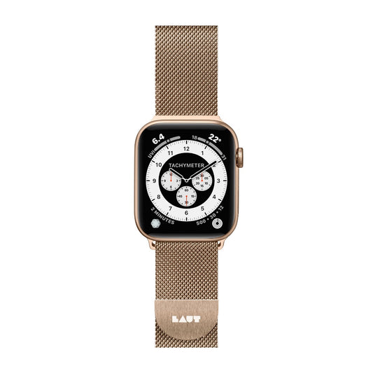 Laut Steel Loop Band for Apple Watch 44/42mm - Gold