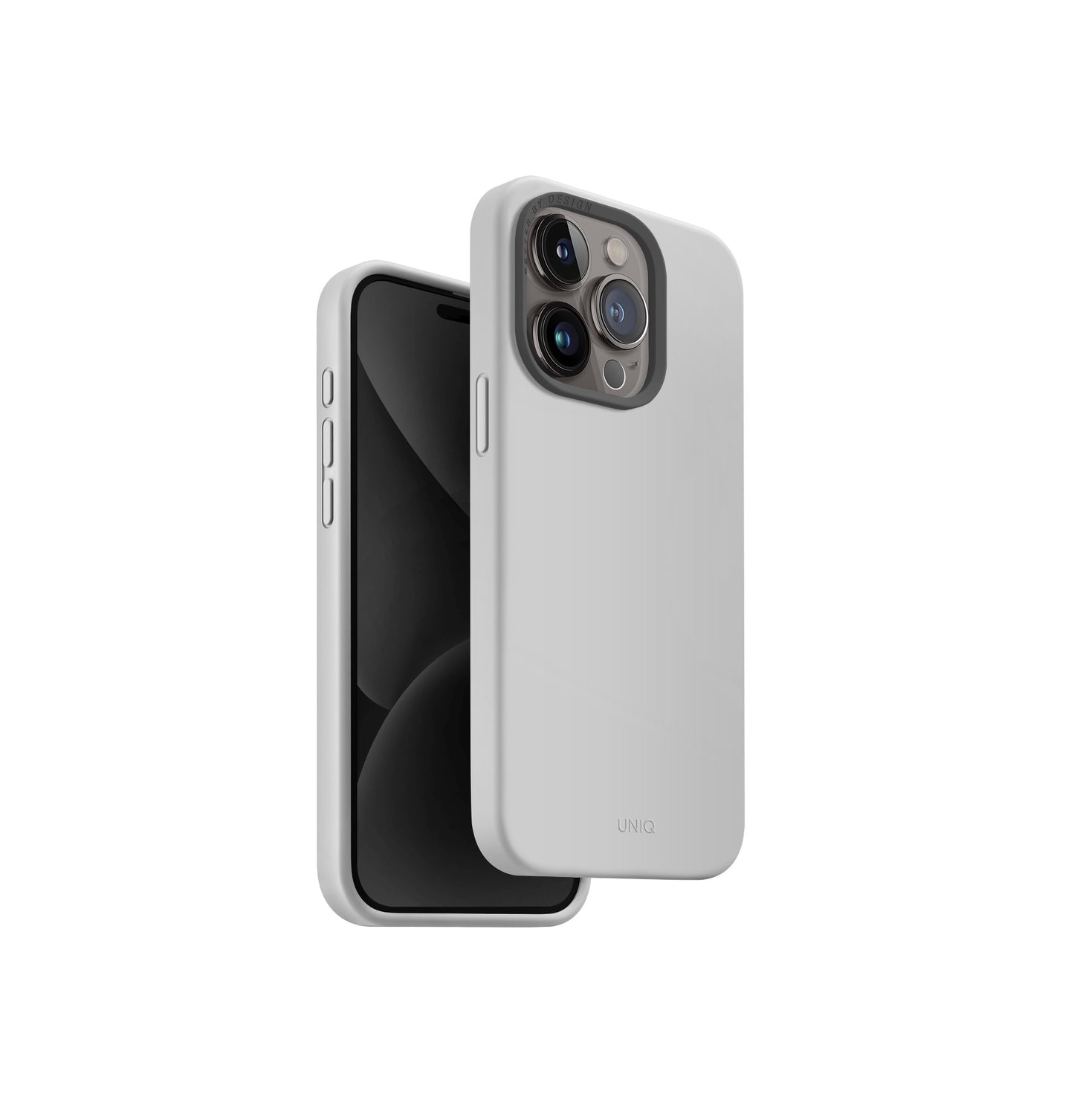 Uniq Lino Hue MagSafe For iPhone 15 Pro - Chalk Grey