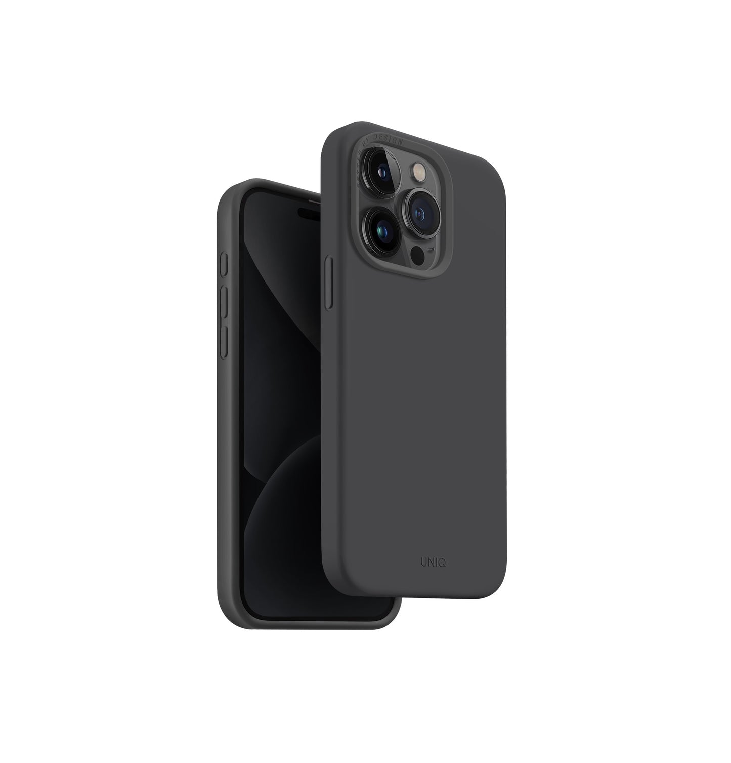 Uniq Lino Hue MagSafe For iPhone 15 Pro - Charcoal Grey