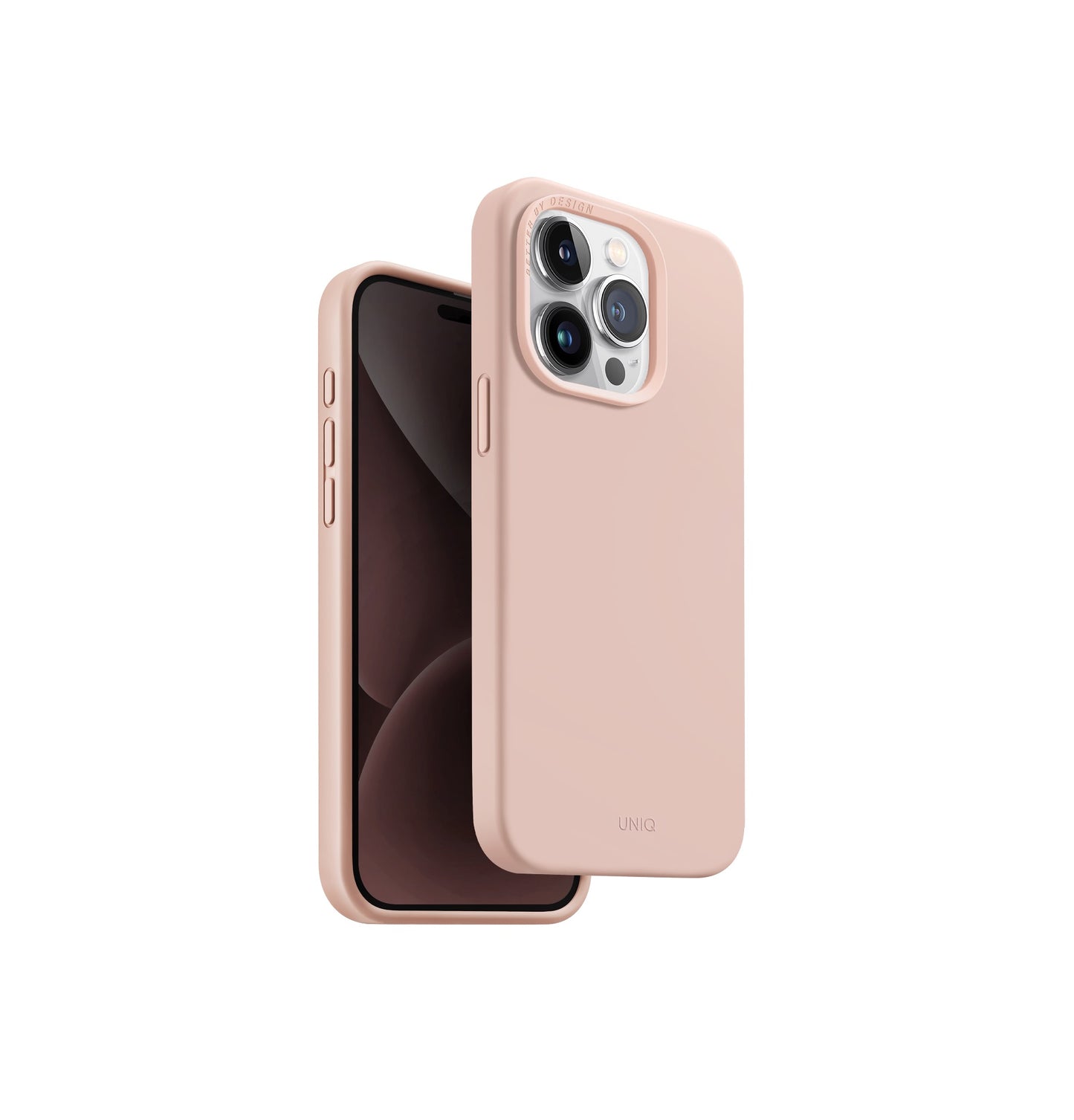 Uniq Lino Hue MagSafe For iPhone 15 Pro Max - Blush Pink
