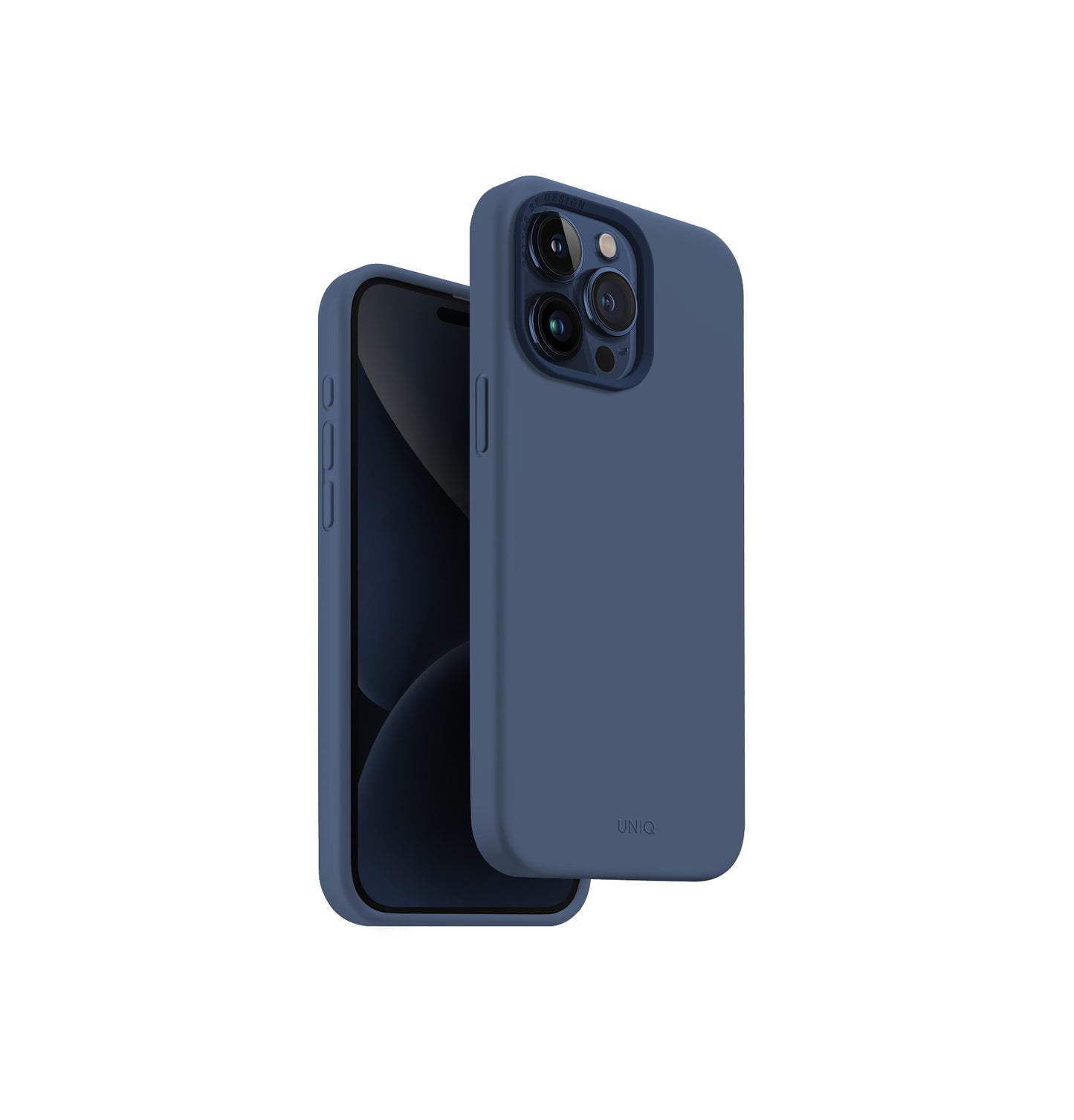 Uniq Lino Hue MagSafe For iPhone 15 Pro Max - Navy Blue