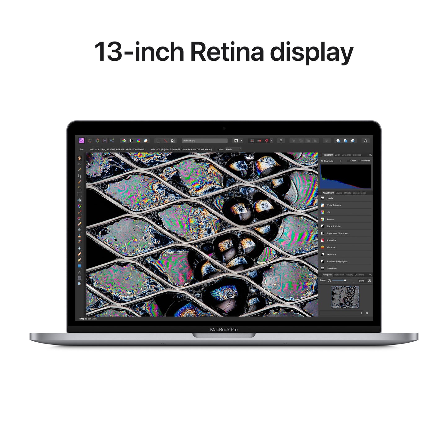 13-inch MacBook Pro Apple M2, 256GB - Space Gray (English Keyboard)