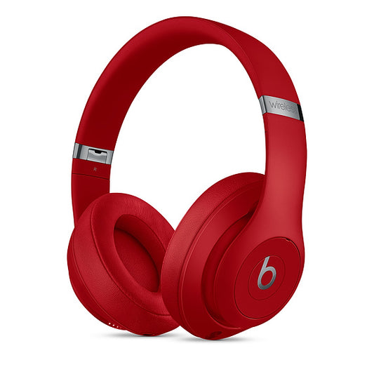 Beats Studio3 Wireless Over‑Ear Headphones - Red