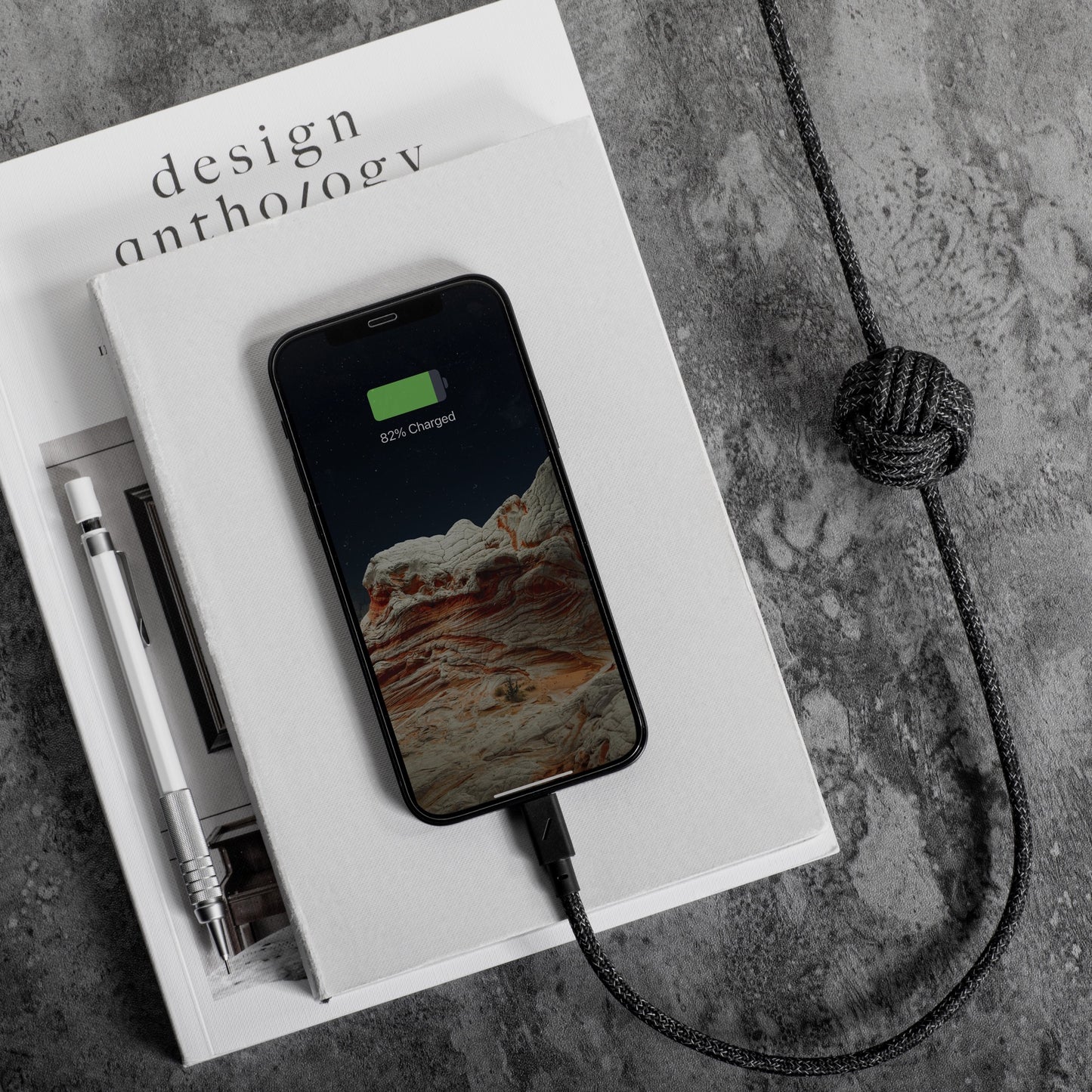 Native Union Night Cable (USB-C to Lightning) (3m) - Zebra