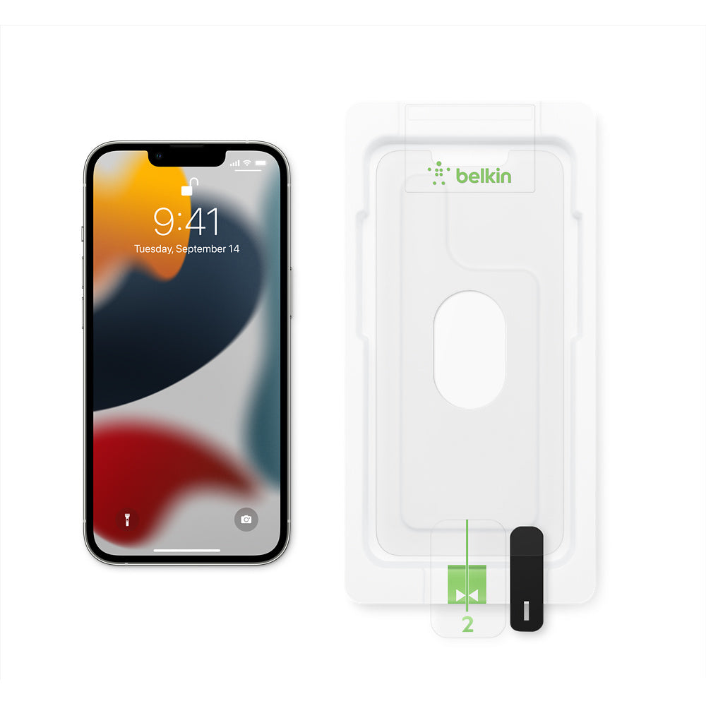 Belkin SCREENFORCE™ UltraGlass for iPhone 16e/13/13 Pro