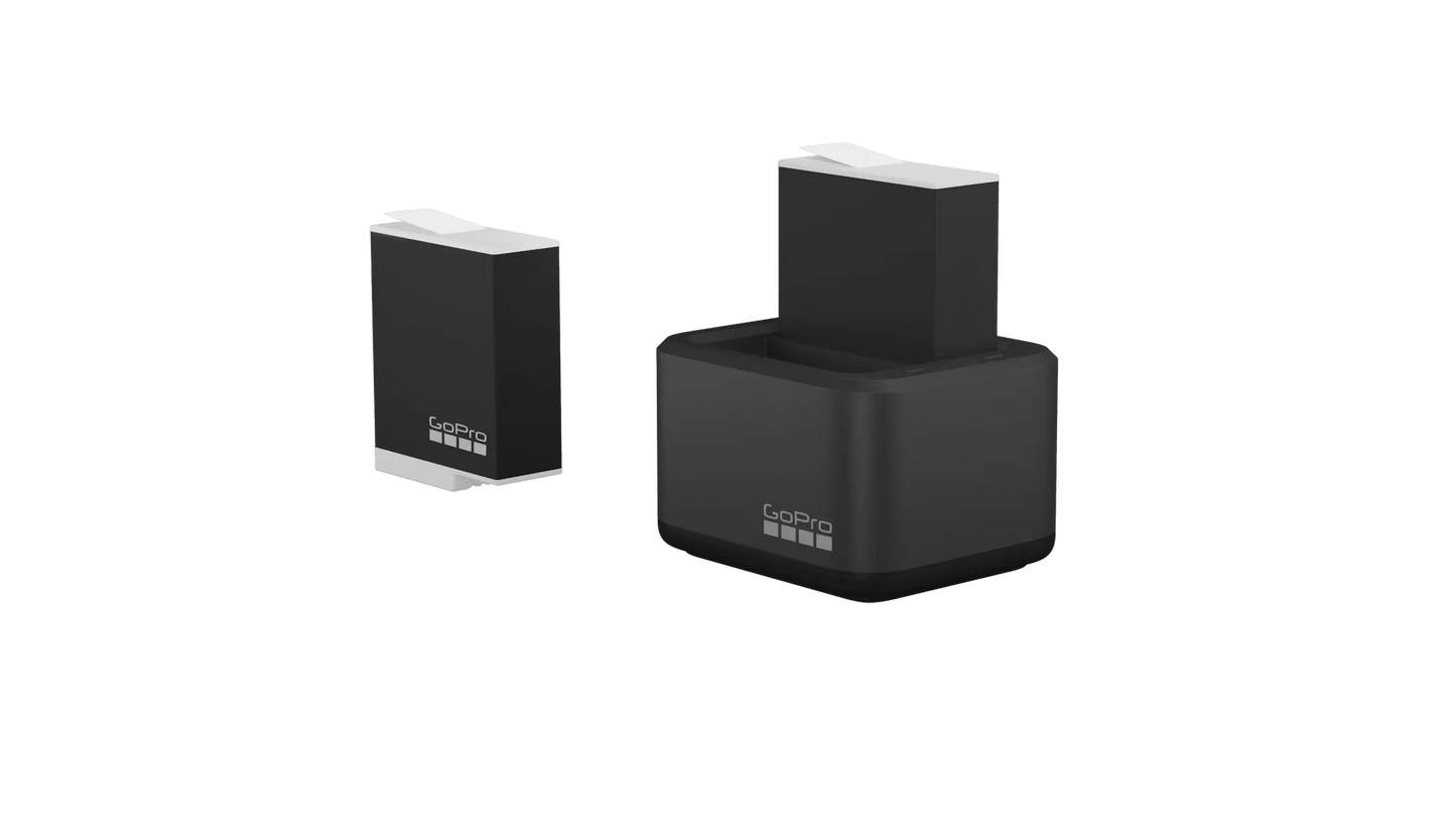 GoPro Dual Battery Charger + 2 Enduros