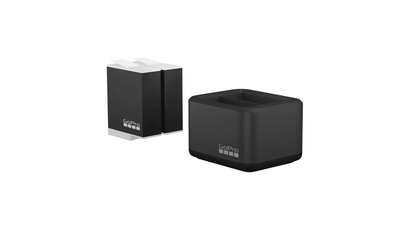 GoPro Dual Battery Charger + 2 Enduros