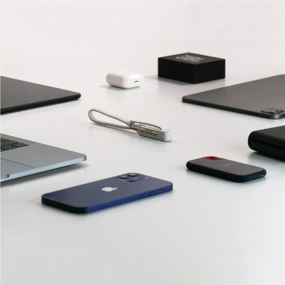 Rolling Square inCharge XL Small 30cm Glacier White