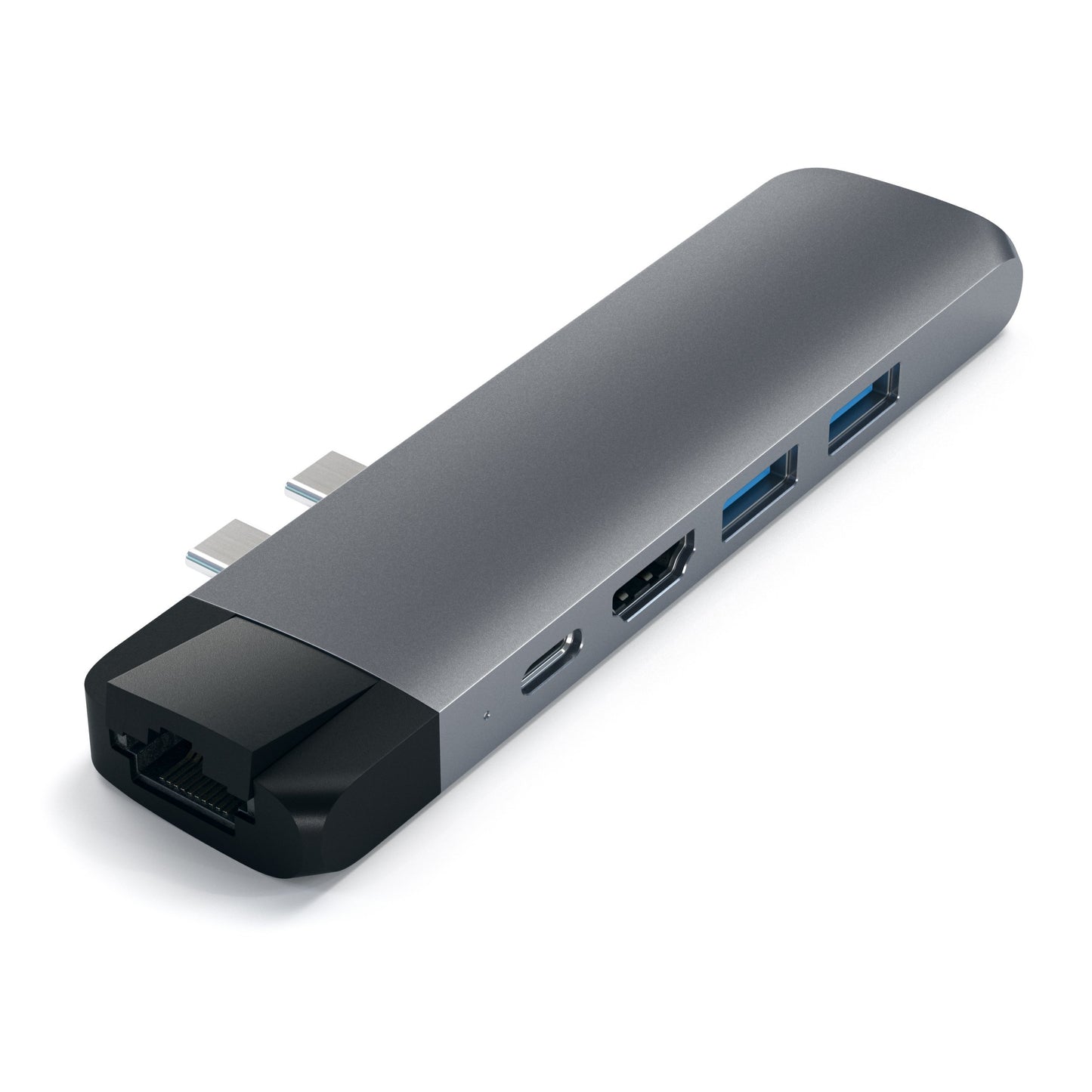 Satechi Type-C Pro Hub Adapter with Ethernet - Space Grey