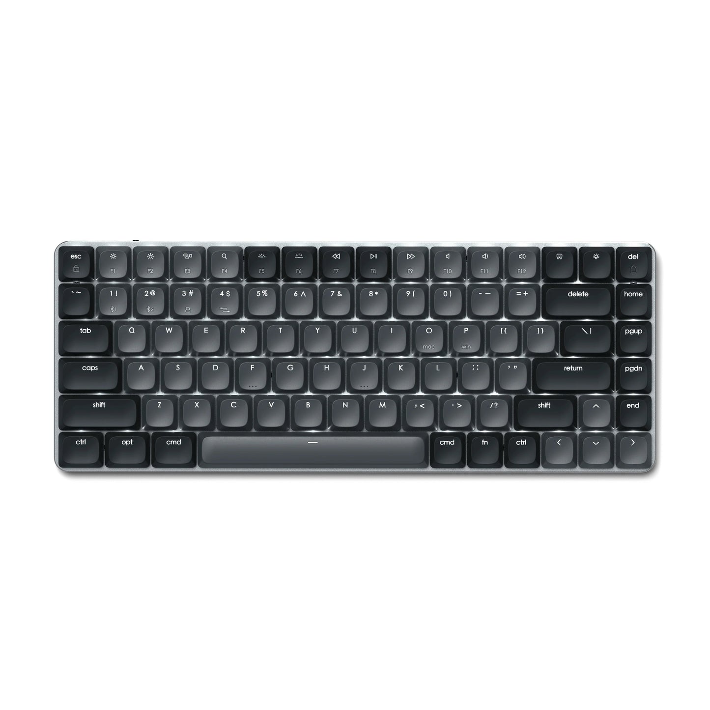 Satechi SM1 Slim Mechanical Backlit Bluetooth Keyboard - Dark