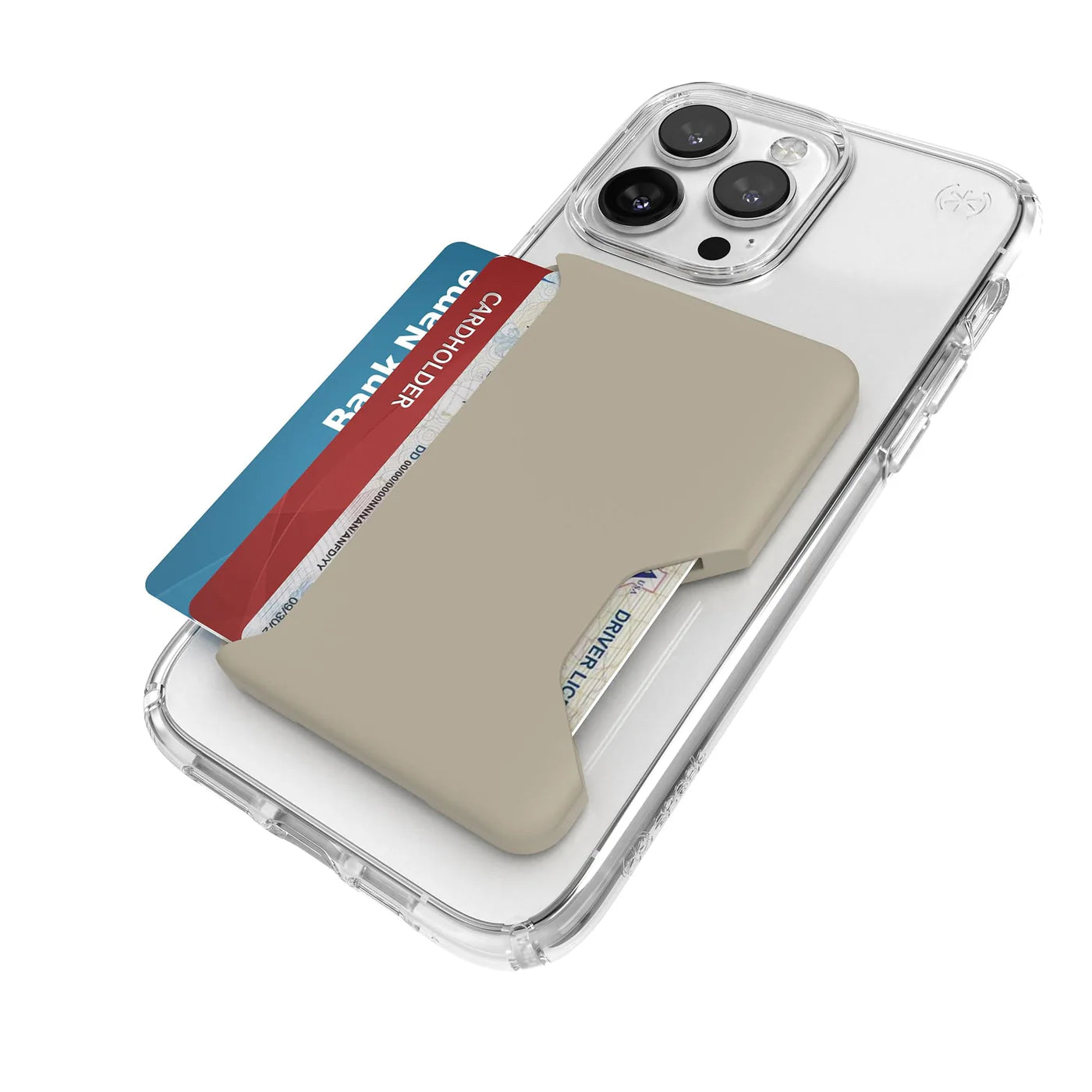 Speck Wallet for MagSafe with ClickLock - Pale Oak