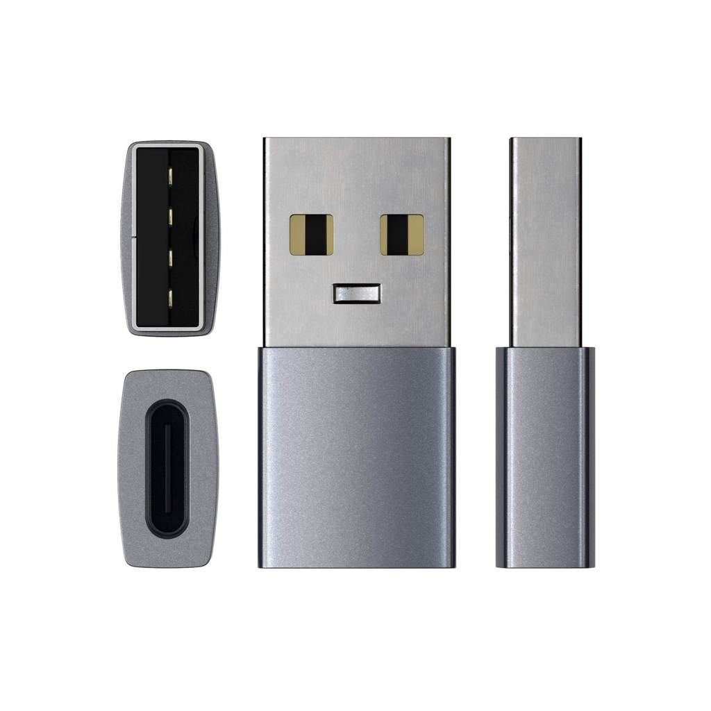 Satechi USB-A to USB-C Adapter - Space Gray