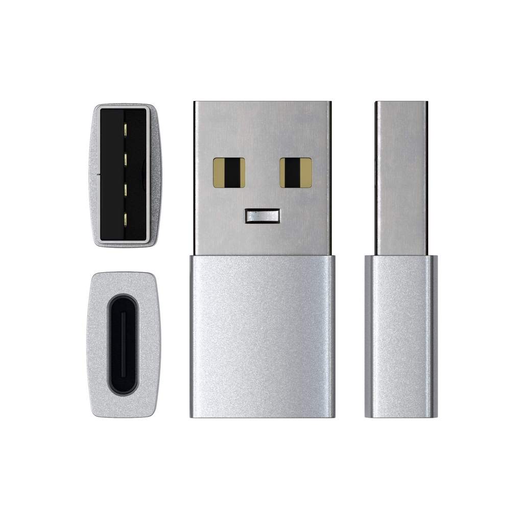 Satechi USB-A to USB-C Adapter - Silver