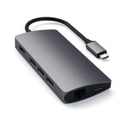 Satechi Type-C Multi-Port Adapter 4K with Ethernet - Space Gray