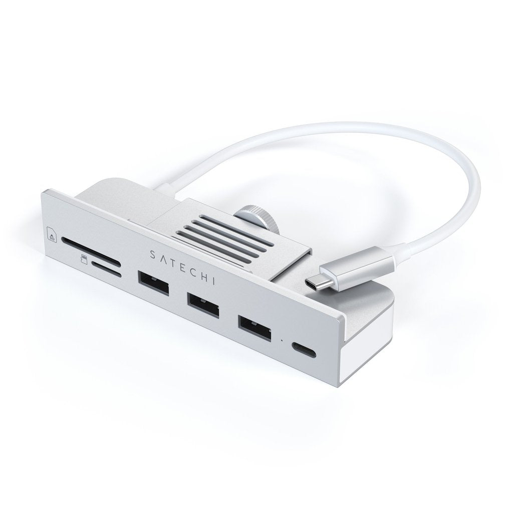 Satechi USB-C Clamp Hub for iMac 24-inch - Sliver