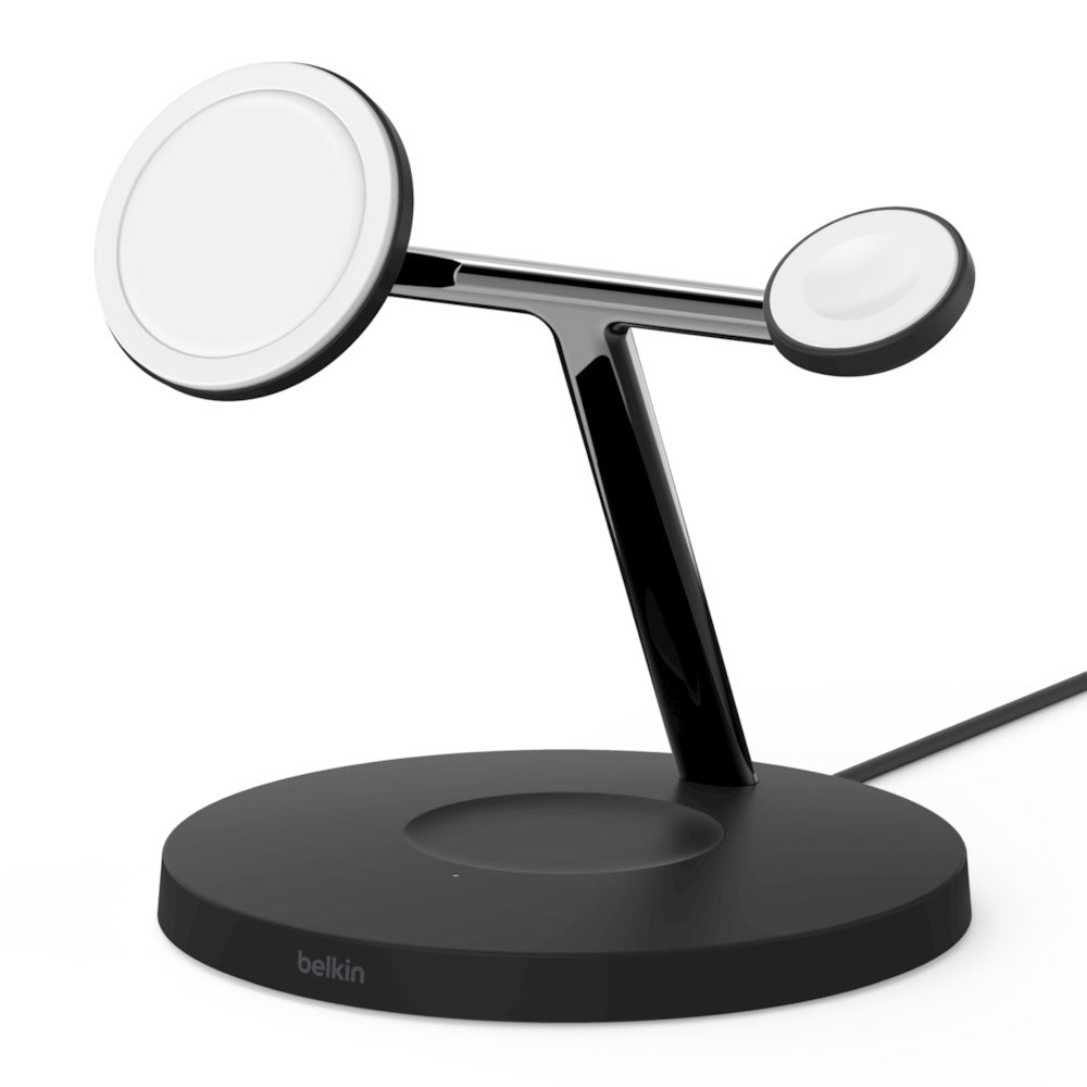 Belkin BOOST↑CHARGE™ PRO 3-in-1 Wireless Charger with MagSafe - Black