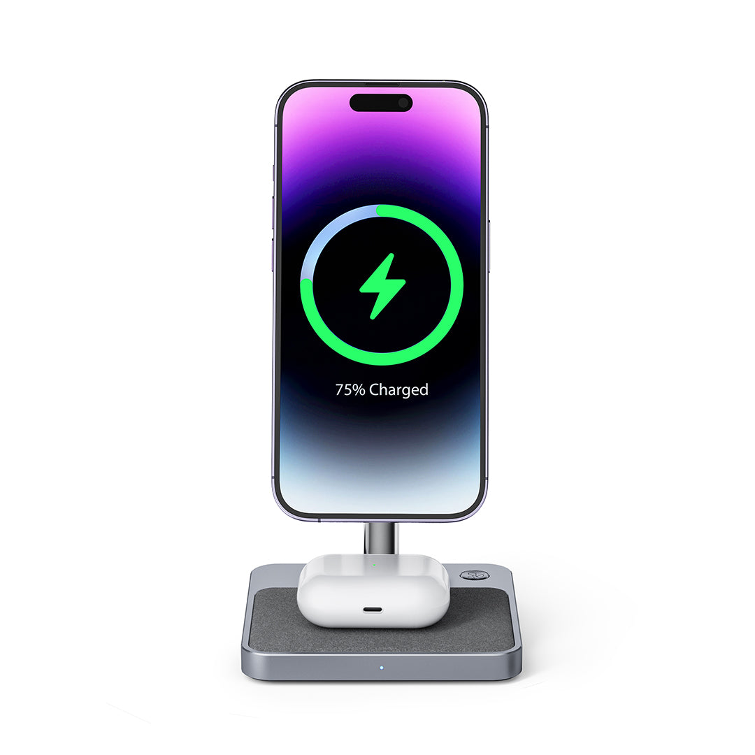 Zike 2-in-1 Wireless Charger with MagSafe
