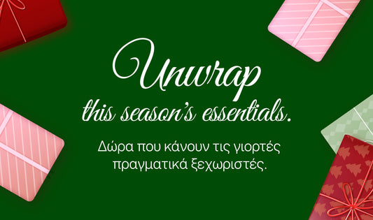 Unwrap this season’s essentials
