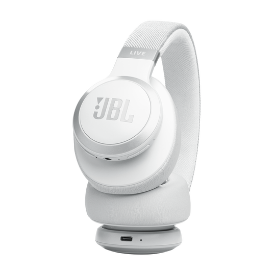 JBL Live 770NC | Over-Ear Bluetooth Headphones - White