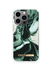 iDeal of Sweden Fashion Case iPhone 14 Pro - Golden Olive Marble