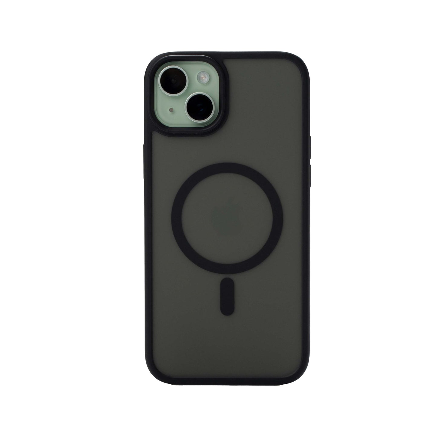 iStorm essentials iPhone 15 Magnetic Silicone Case Black