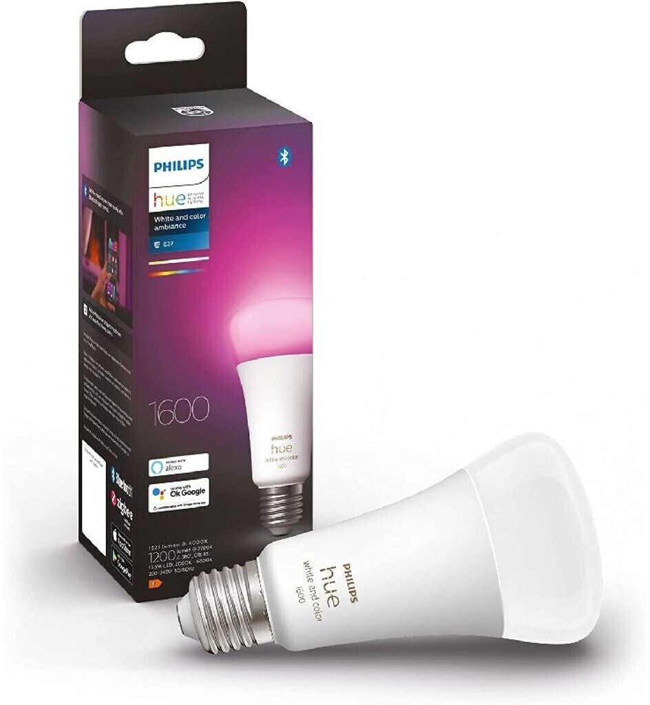 Philips Hue White & Color Ambiance E27 1600lm (Bluetooth)