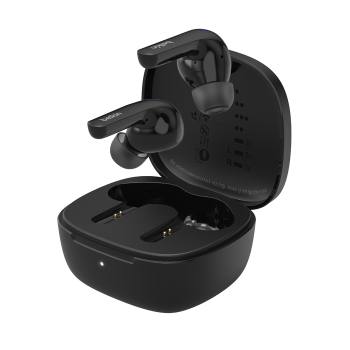 Belkin SOUNDFORM™ Motion Wireless Earbuds - Black