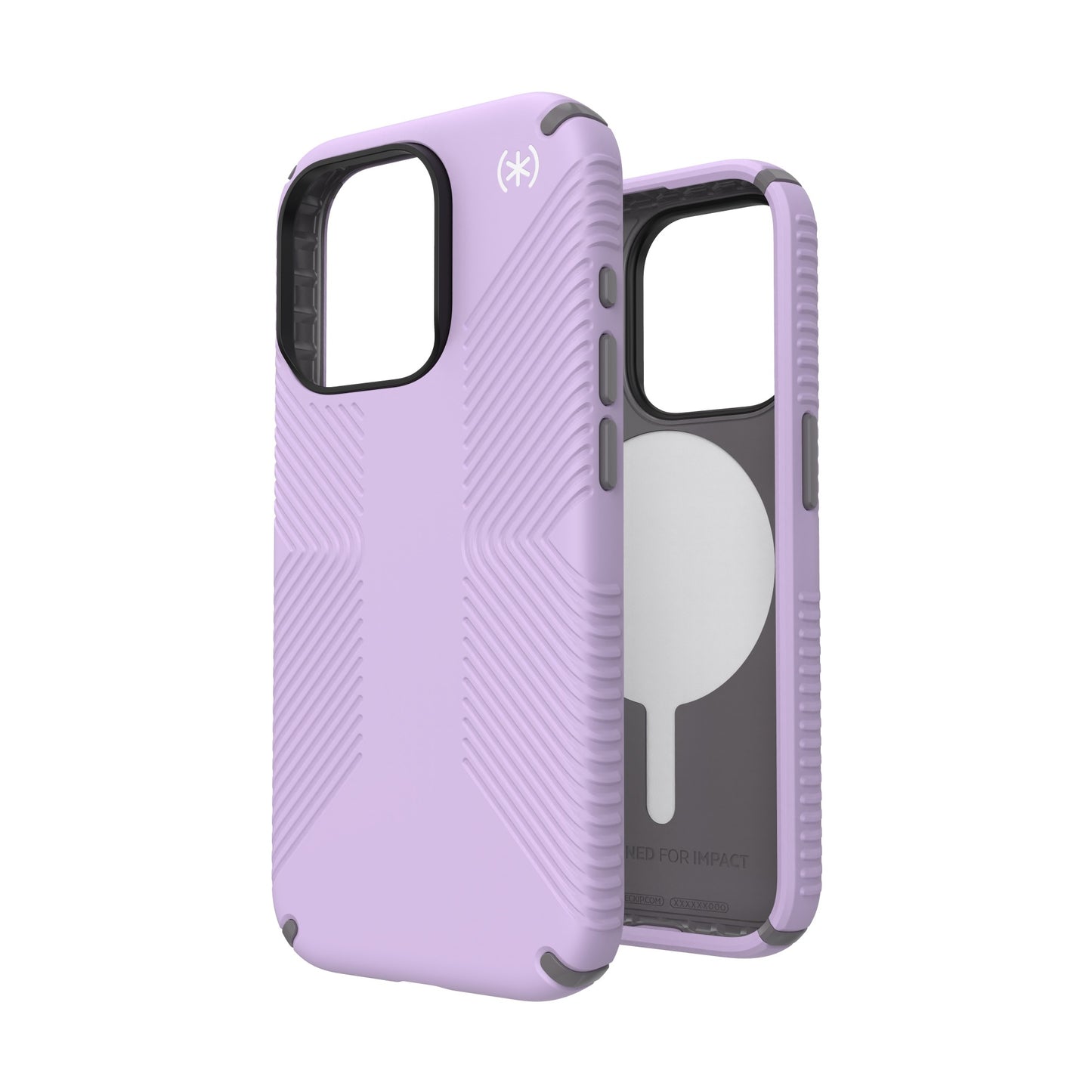 Speck Presidio Grip MagSafe for iPhone 15 Pro - Spring Purple