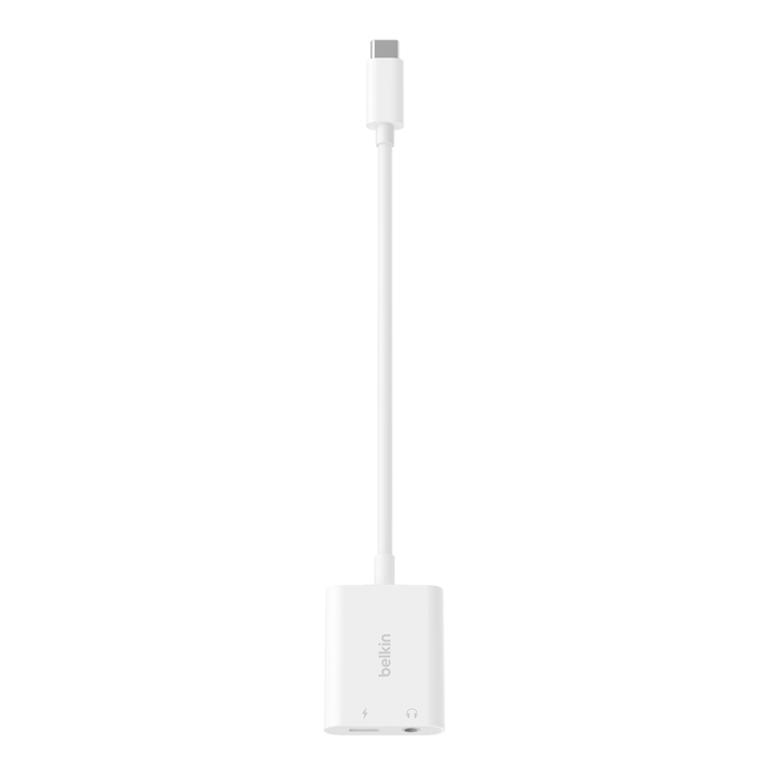 Belkin 3.5mm Audio + USB-C Charge Adapter