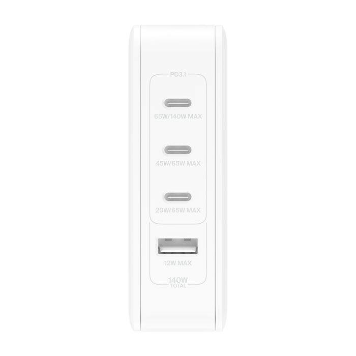Belkin BoostCharge Pro 140W 4-Port GaN Wall Charger