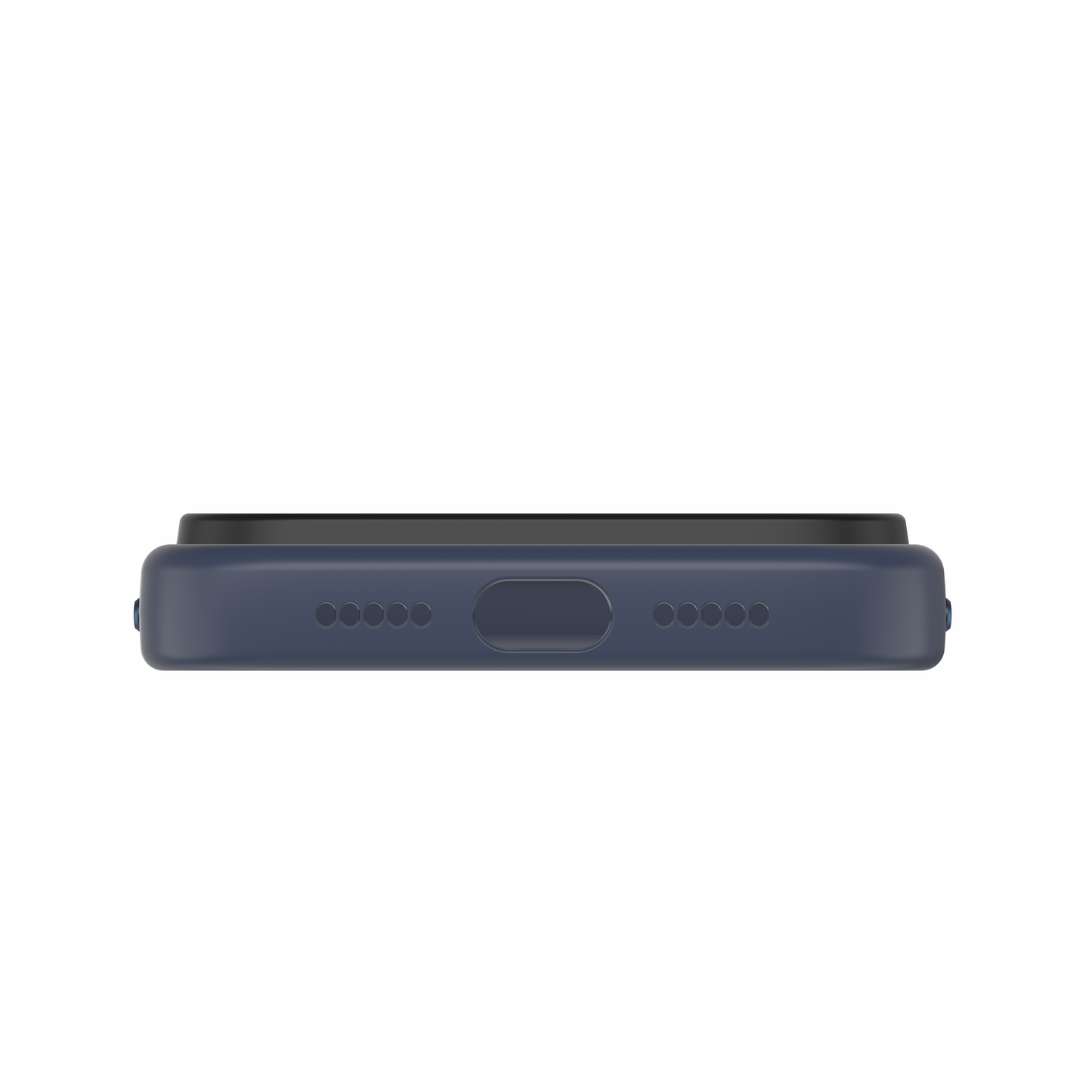 iStorm Essentials iPhone 17 Pro Magnetic Silicone Case Blue