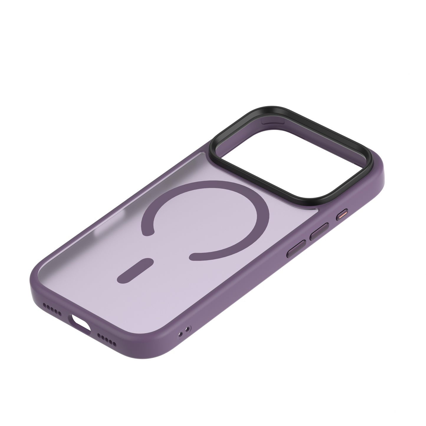 iStorm Essentials iPhone 17 Pro Magnetic Silicone Case Deep Purple