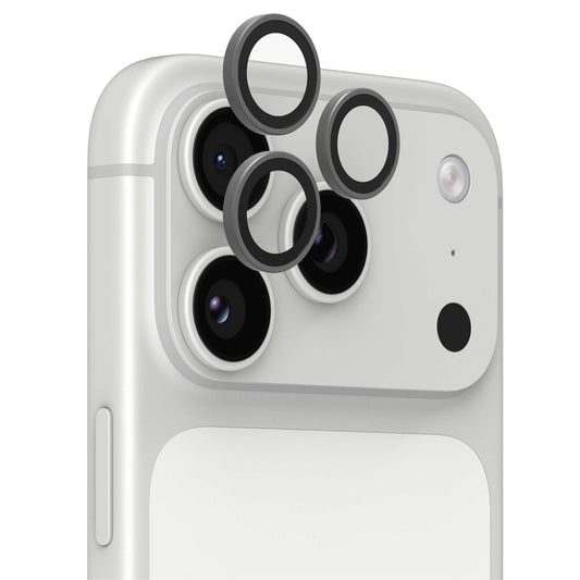 InvisibleShield Premium CameraRings for iPhone 15/16/17 Pro/Pro Max - Silver