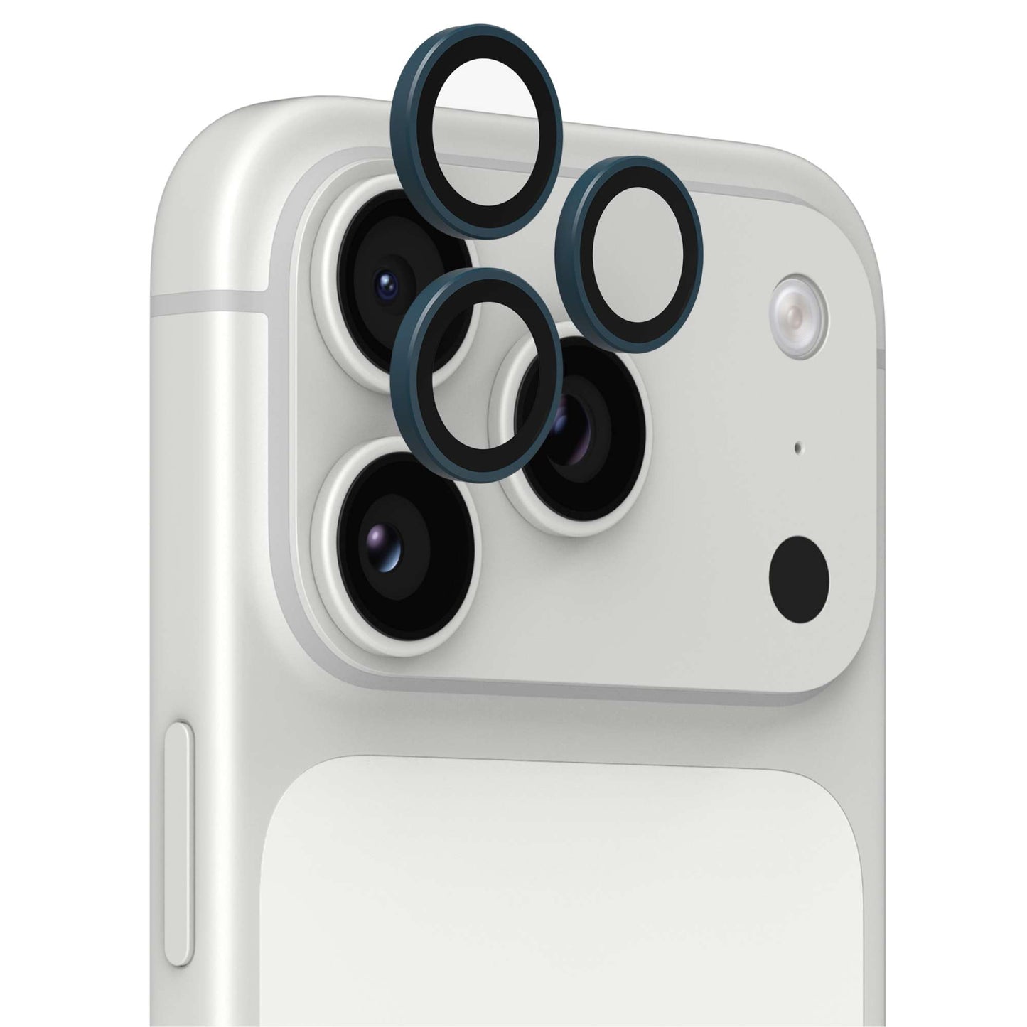 InvisibleShield Premium CameraRings for iPhone 15/16/17 Pro/Pro Max - Blue