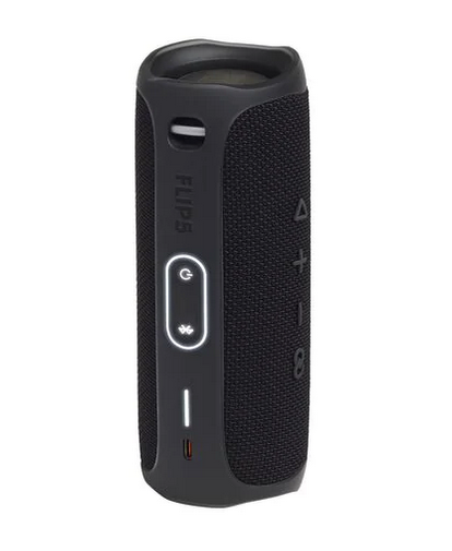 JBL Flip 5 Portable Bluetooth Speaker - Black