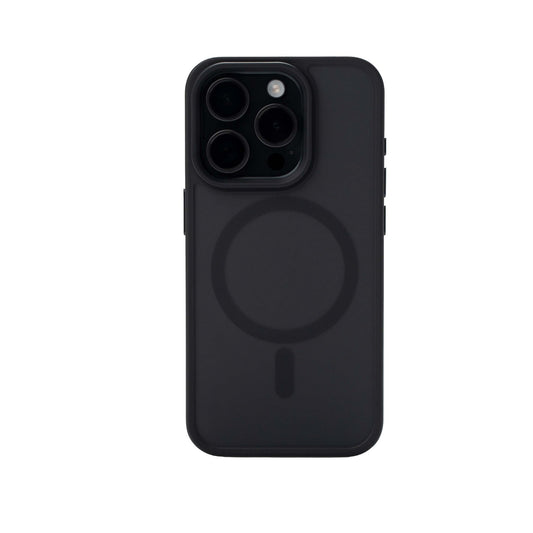 iStorm essentials iPhone 14 Pro Magnetic Silicone Case Black