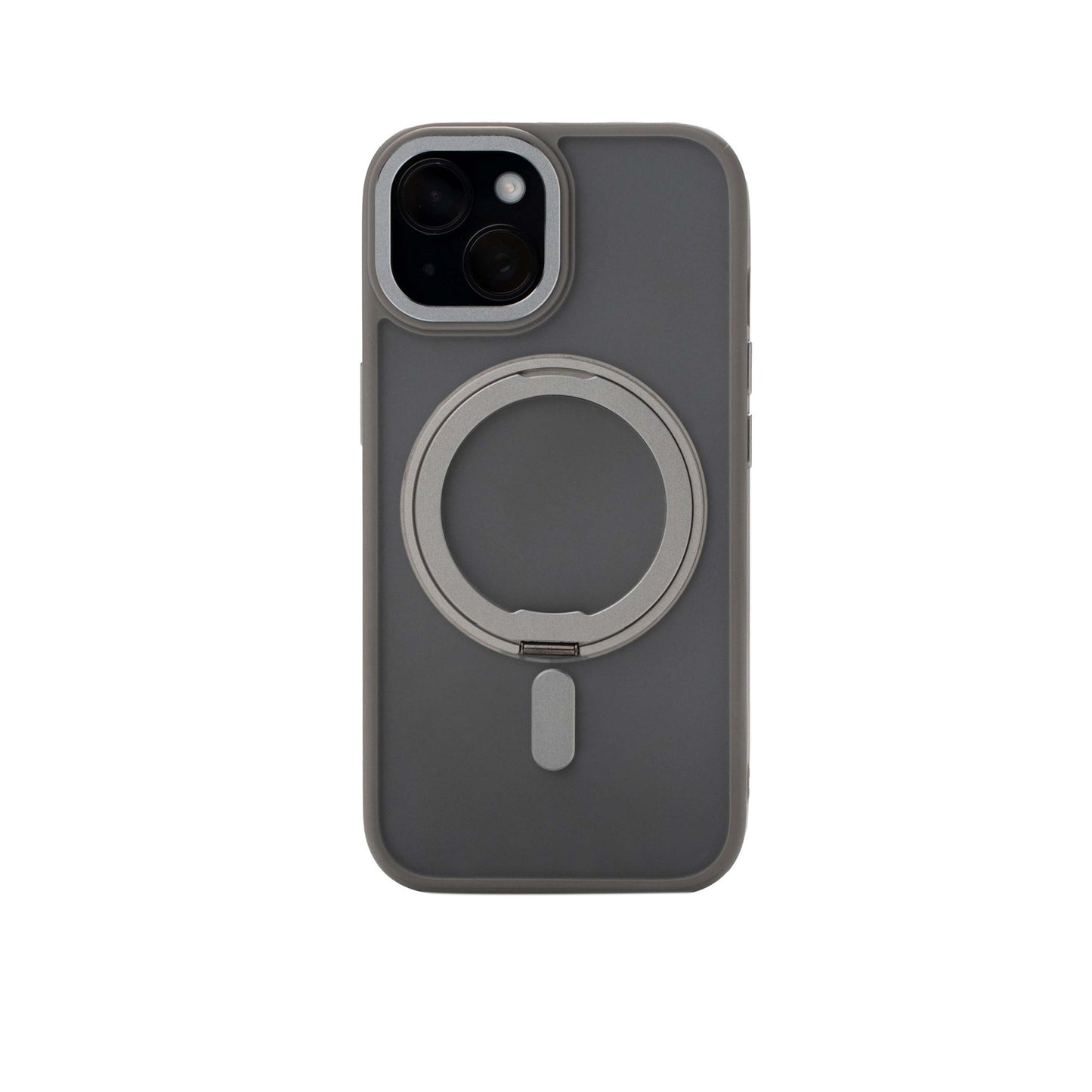 iStorm essentials iPhone 15 Magnetic Ring Case Advanced Grey