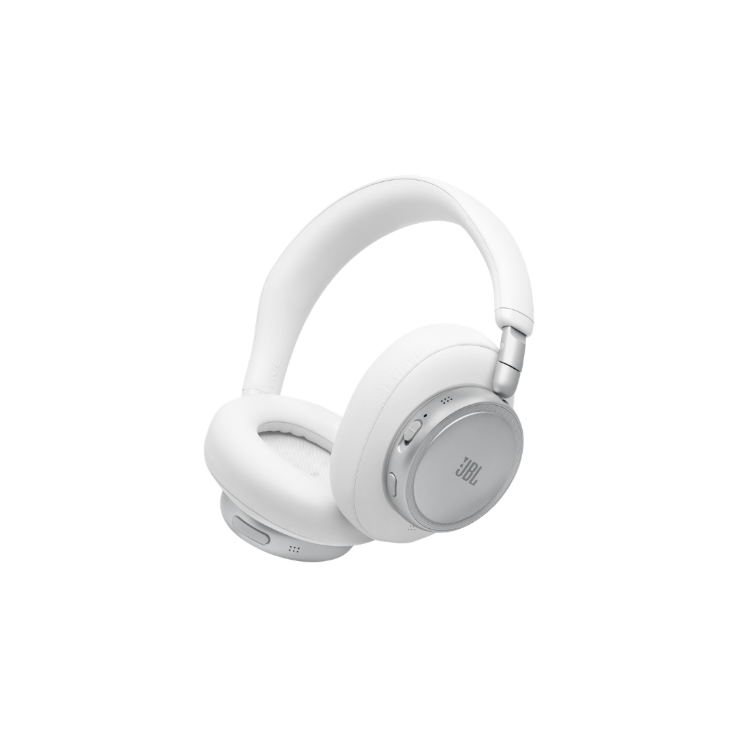 JBL Live 780NC, Over-Ear Bluetooth Headphones - White